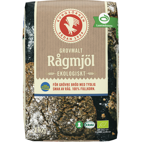 Grovt Rågmjöl EKO | Lantmännen Cerealia