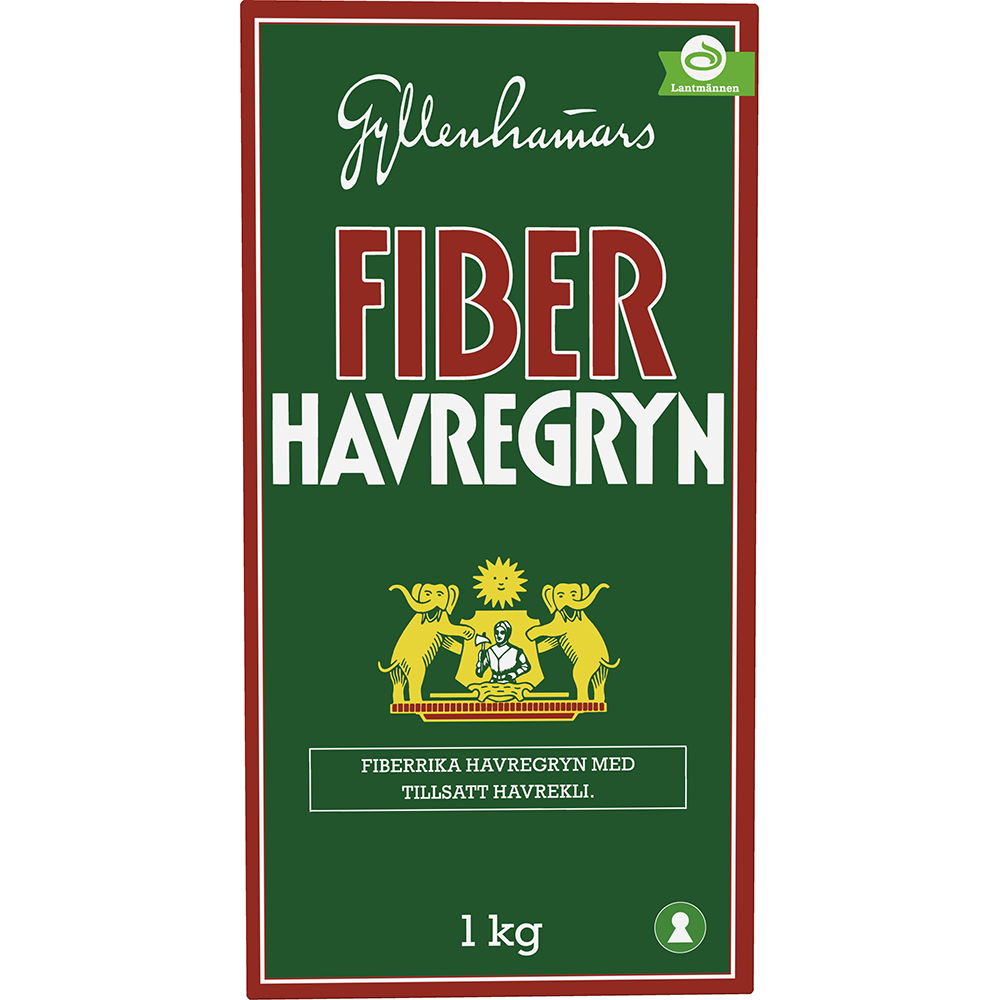 401135 100761 281277 Gyllenhammars Fiber Havregryn 1kg_1_web